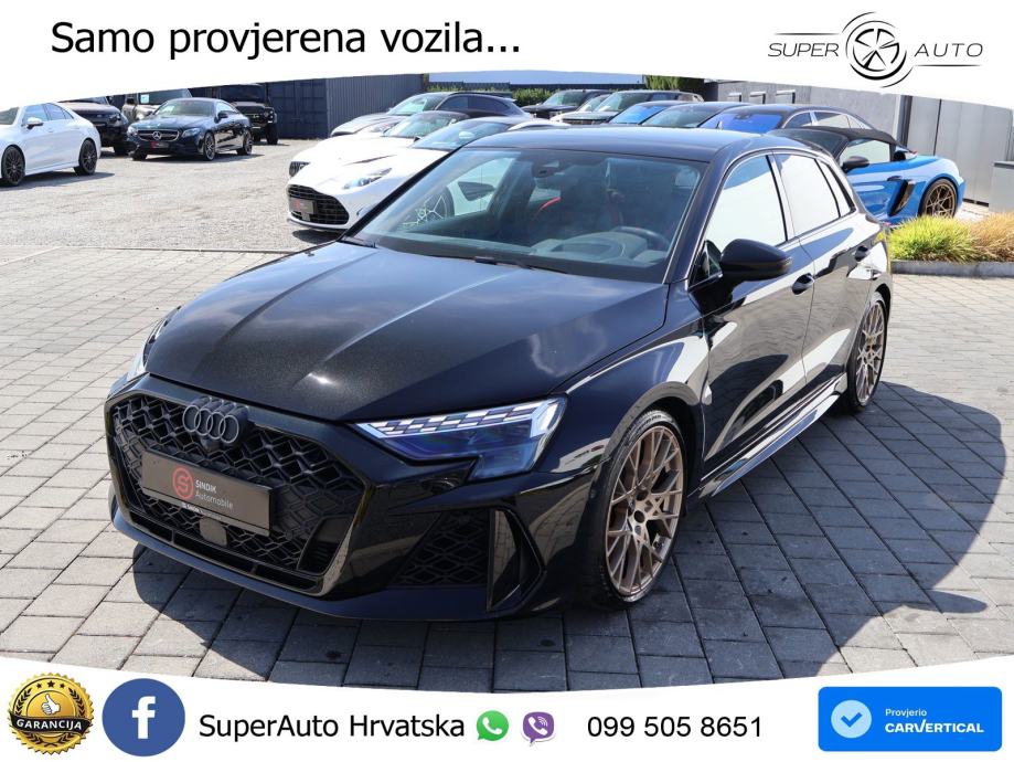 Audi RS3 Sedan 2.5 TFSI (400 KS) quattro S tronic LED+GR SJED+ACC, fotografija 5