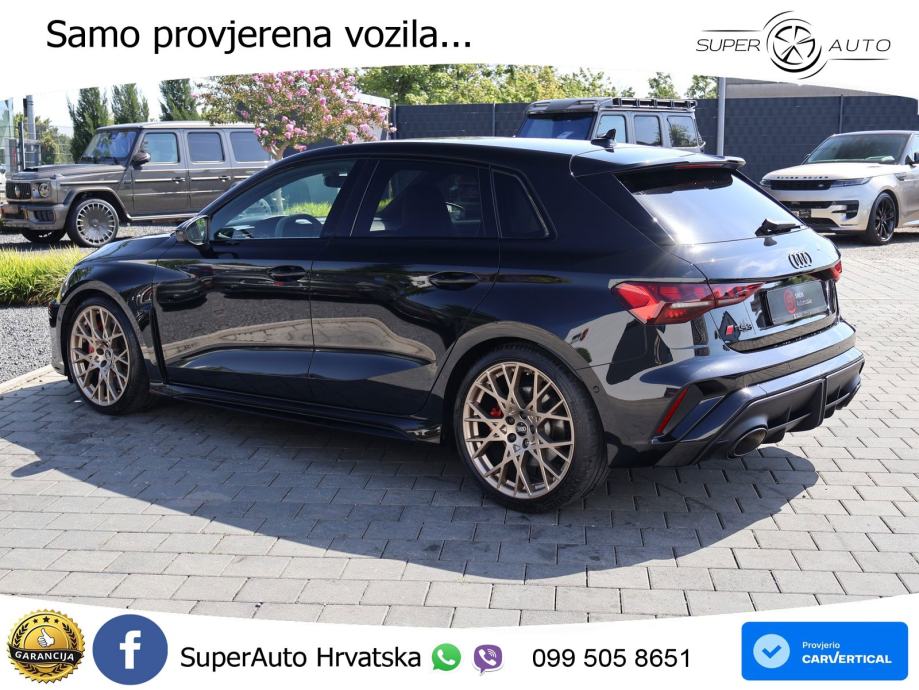 Audi RS3 Sedan 2.5 TFSI (400 KS) quattro S tronic LED+GR SJED+ACC, fotografija 8
