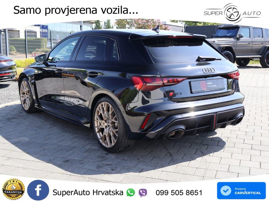 Audi RS3 Sedan 2.5 TFSI (400 KS) quattro S tronic LED+GR SJED+ACC, fotografija 9