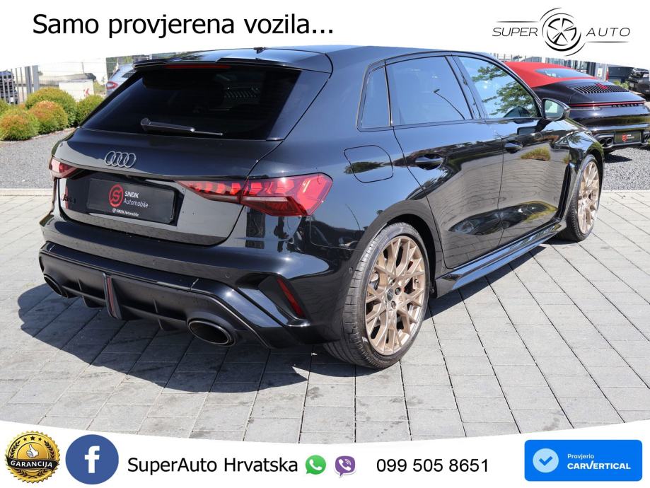 Audi RS3 Sedan 2.5 TFSI (400 KS) quattro S tronic LED+GR SJED+ACC, fotografija 11