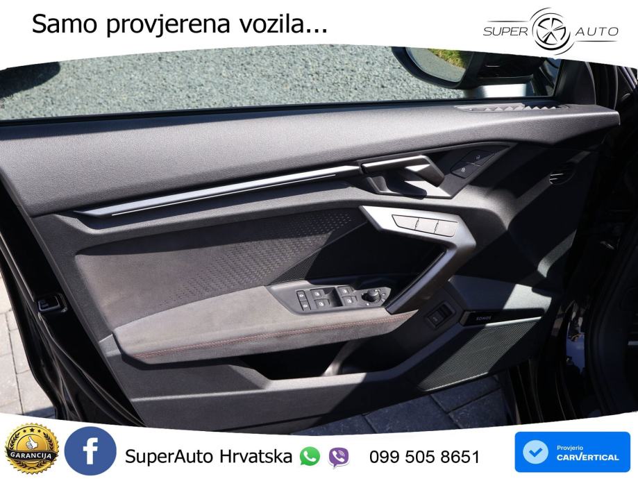 Audi RS3 Sedan 2.5 TFSI (400 KS) quattro S tronic LED+GR SJED+ACC, fotografija 14