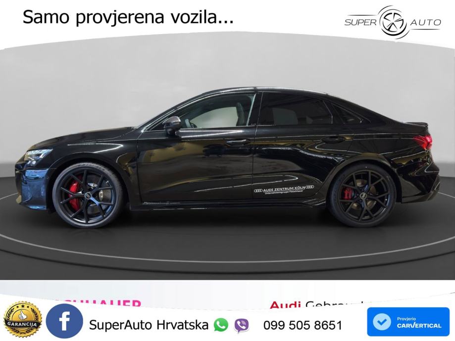 Audi RS3 Sedan 2.5 TFSI (400 KS) quattro S tronic LED+GR SJED+ACC, fotografija 2
