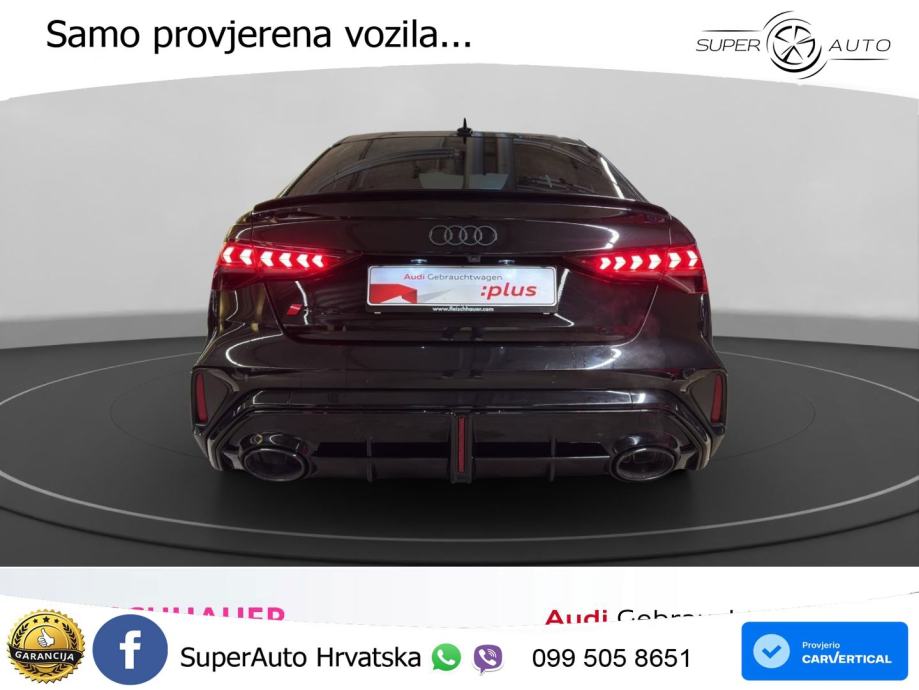 Audi RS3 Sedan 2.5 TFSI (400 KS) quattro S tronic LED+GR SJED+ACC, fotografija 4