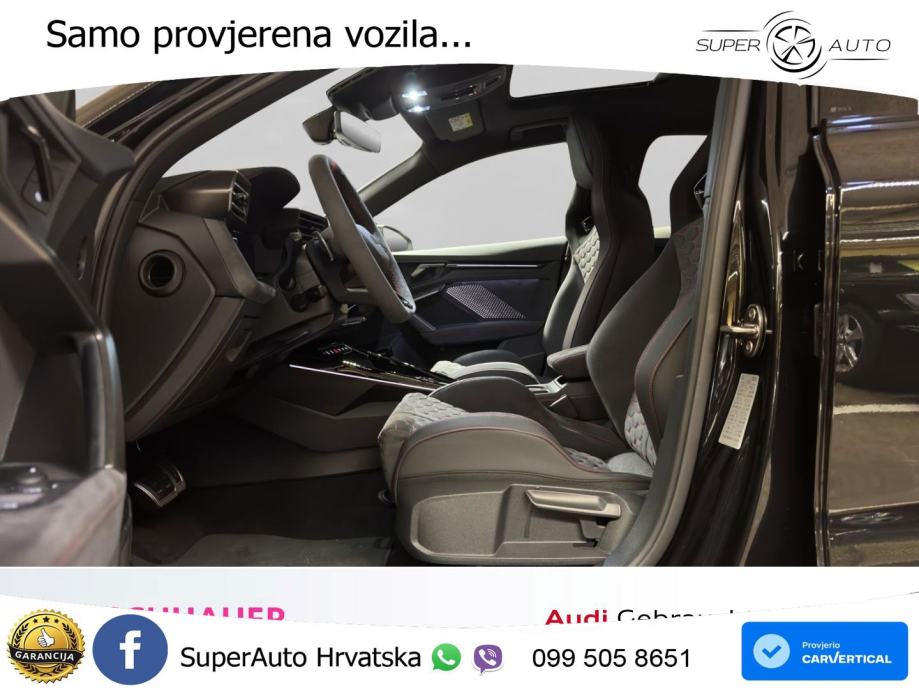 Audi RS3 Sedan 2.5 TFSI (400 KS) quattro S tronic LED+GR SJED+ACC, fotografija 6