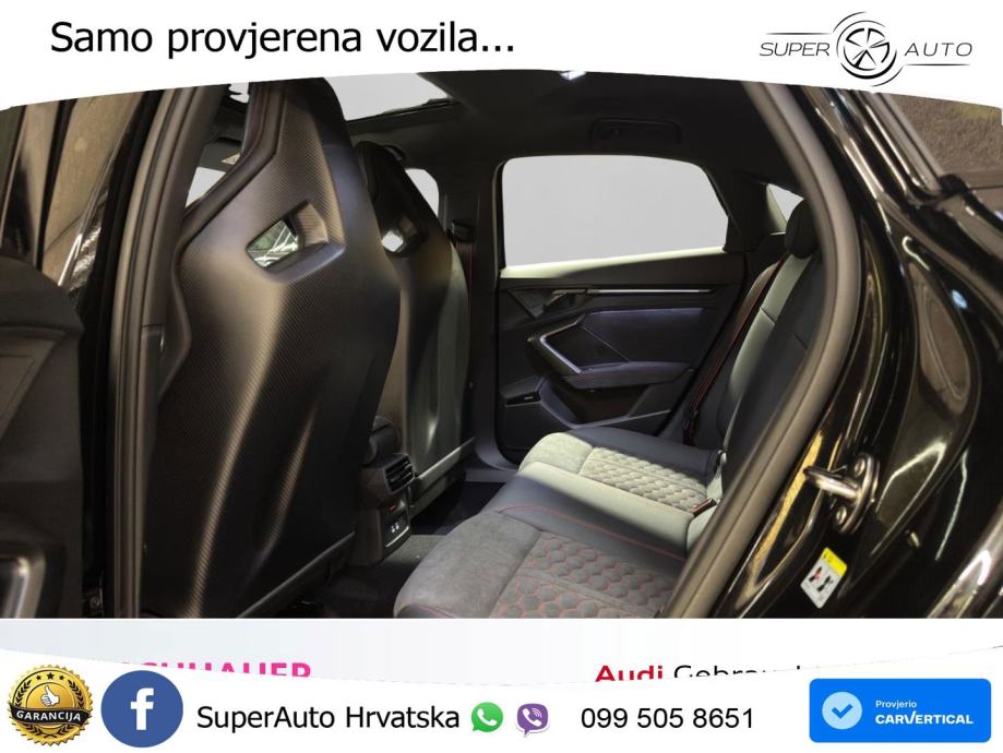 Audi RS3 Sedan 2.5 TFSI (400 KS) quattro S tronic LED+GR SJED+ACC, fotografija 7