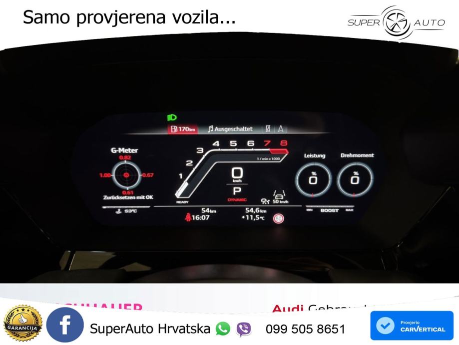 Audi RS3 Sedan 2.5 TFSI (400 KS) quattro S tronic LED+GR SJED+ACC, fotografija 9