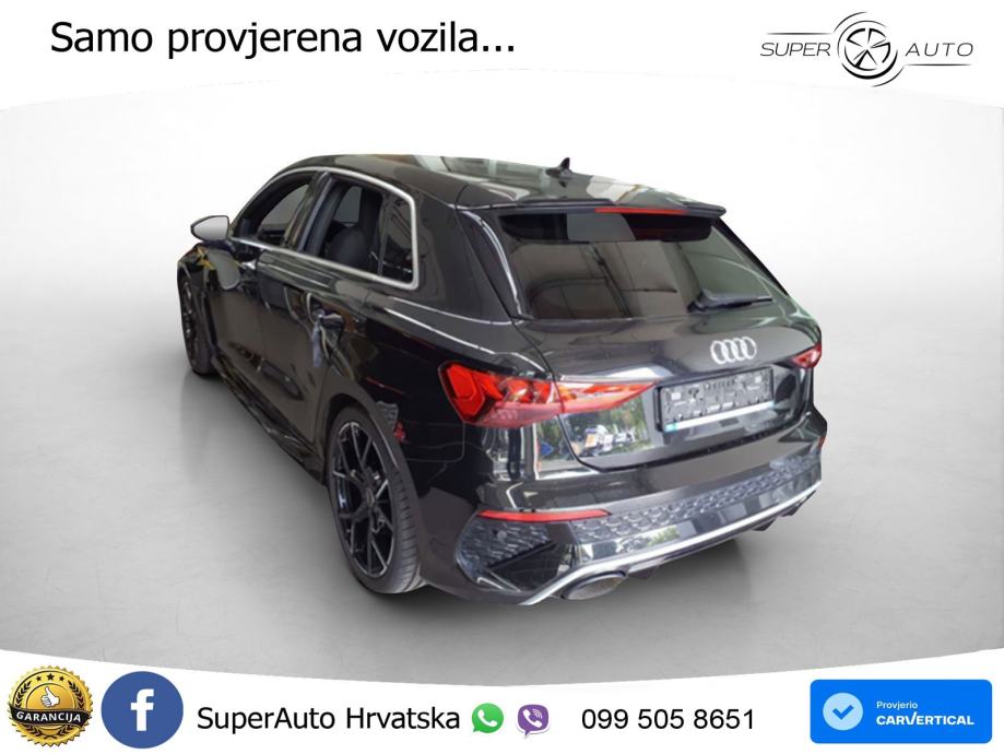 Audi RS3 Sedan 2.5 TFSI (400 KS) quattro S tronic LED+GR SJED+ACC, fotografija 2