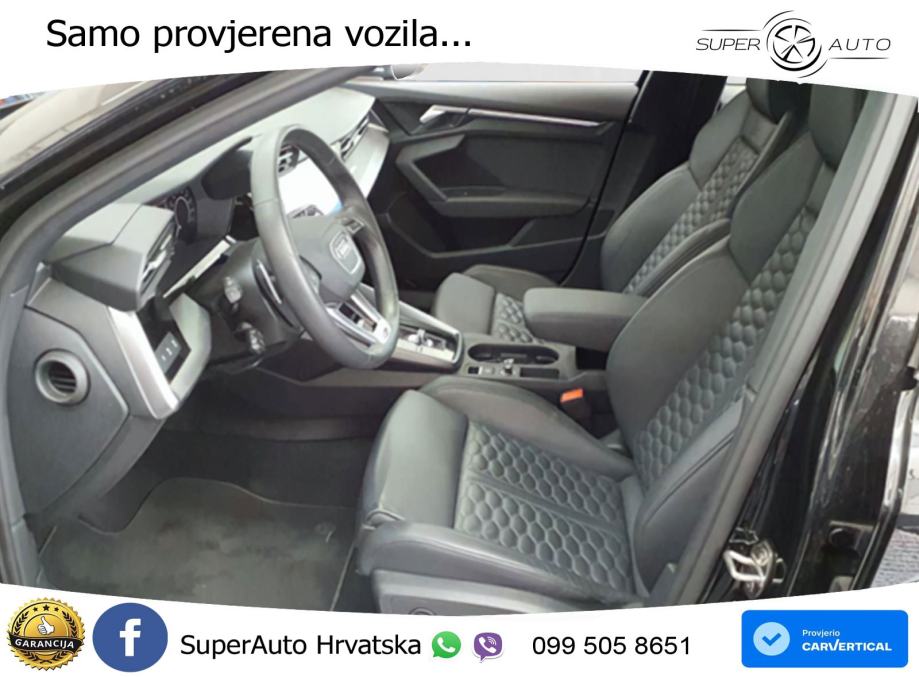 Audi RS3 Sedan 2.5 TFSI (400 KS) quattro S tronic LED+GR SJED+ACC, fotografija 4
