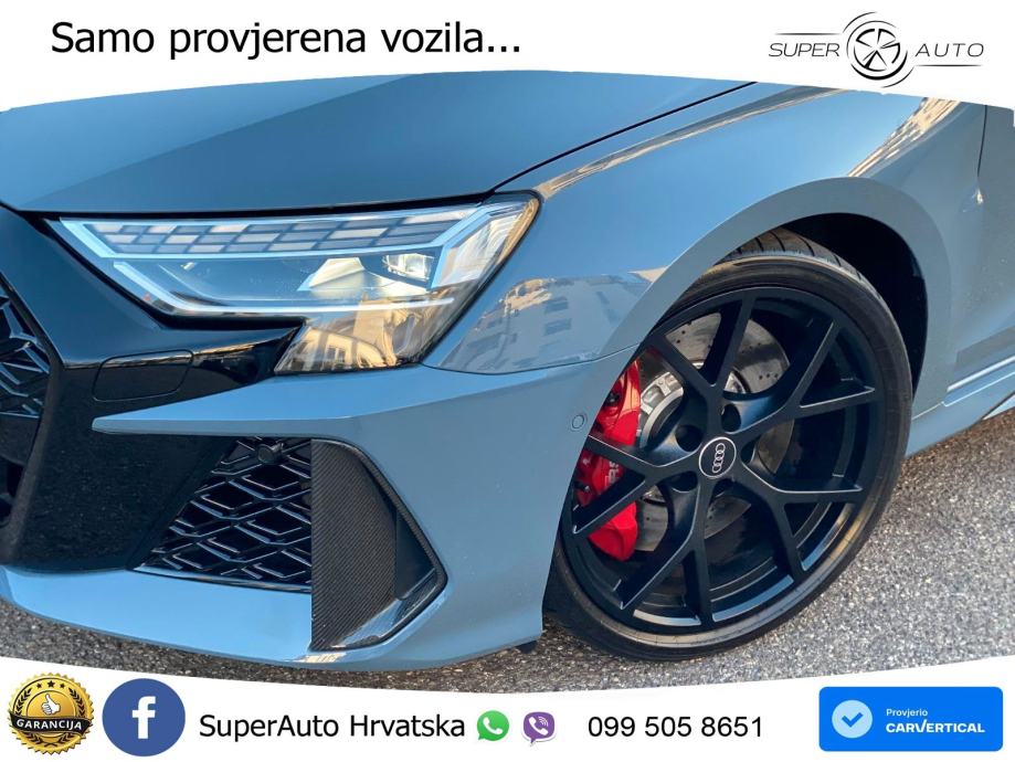 Audi RS3 Sedan 2.5 TFSI (400 KS) quattro S tronic LED+GR SJED+ACC, fotografija 3