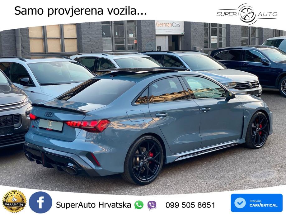 Audi RS3 Sedan 2.5 TFSI (400 KS) quattro S tronic LED+GR SJED+ACC, fotografija 6