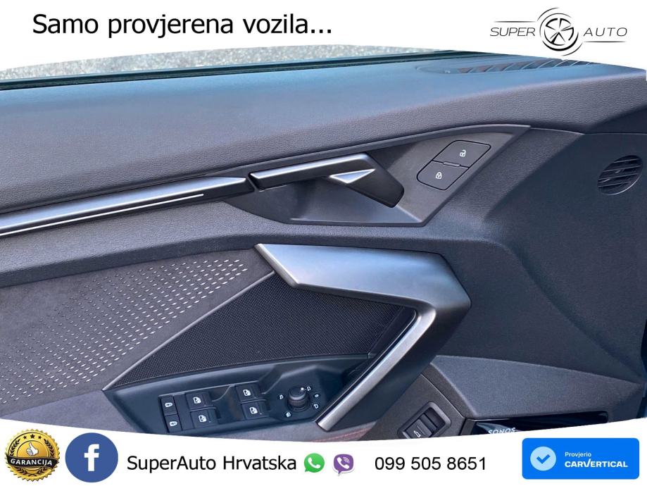 Audi RS3 Sedan 2.5 TFSI (400 KS) quattro S tronic LED+GR SJED+ACC, fotografija 19
