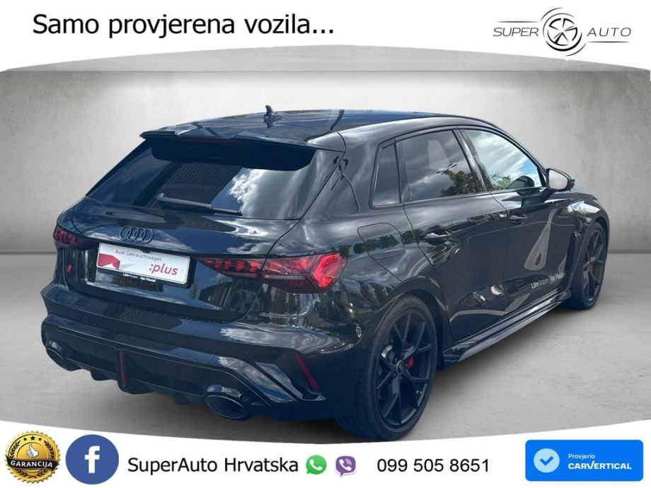 Audi RS3 Sedan 2.5 TFSI (400 KS) quattro S tronic LED+GR SJED+ACC, fotografija 3