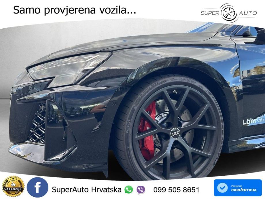 Audi RS3 Sedan 2.5 TFSI (400 KS) quattro S tronic LED+GR SJED+ACC, fotografija 4