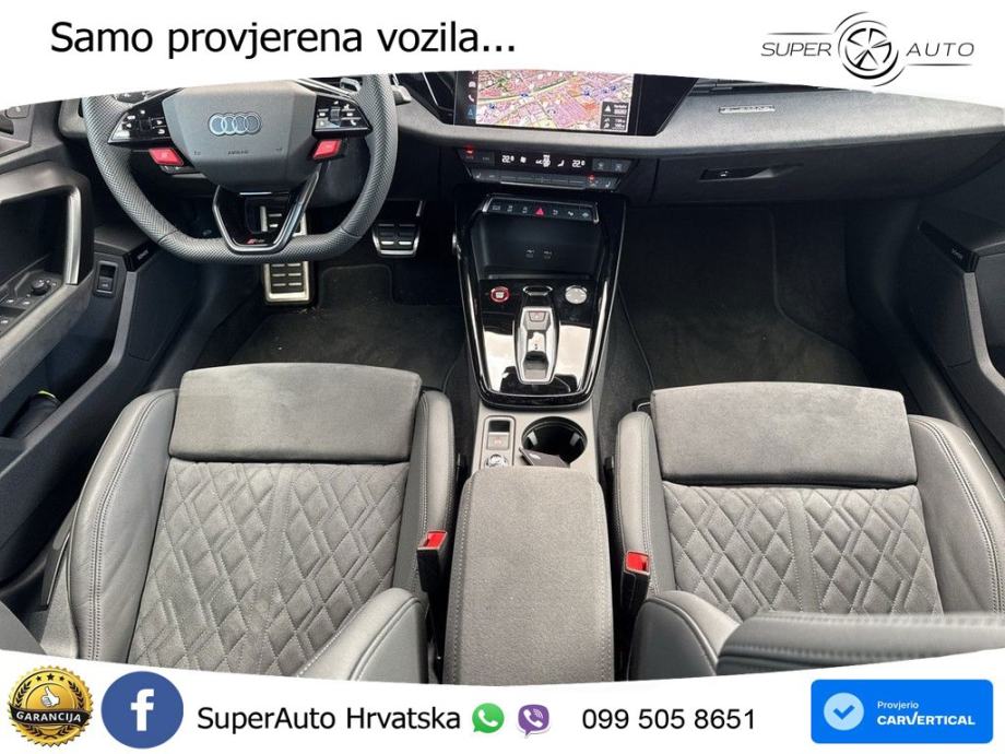 Audi RS3 Sedan 2.5 TFSI (400 KS) quattro S tronic LED+GR SJED+ACC, fotografija 9