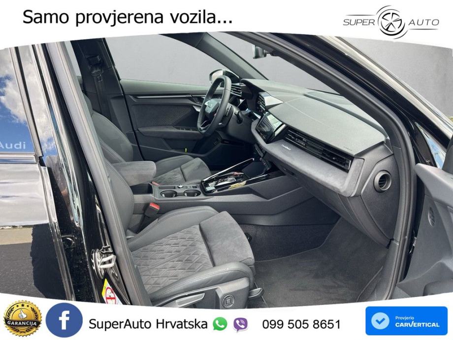 Audi RS3 Sedan 2.5 TFSI (400 KS) quattro S tronic LED+GR SJED+ACC, fotografija 13