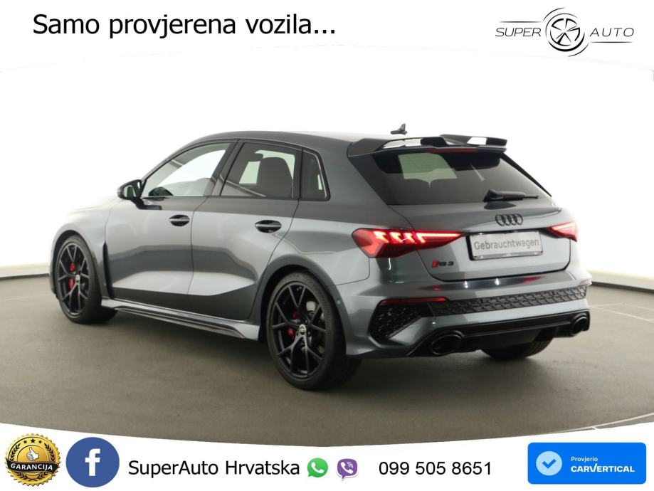 Audi RS3 Sedan 2.5 TFSI (400 KS) quattro S tronic LED+GR SJED+ACC, fotografija 9