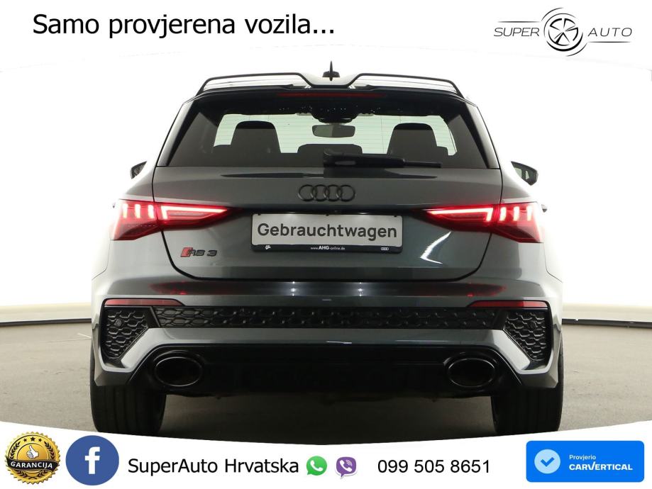 Audi RS3 Sedan 2.5 TFSI (400 KS) quattro S tronic LED+GR SJED+ACC, fotografija 10