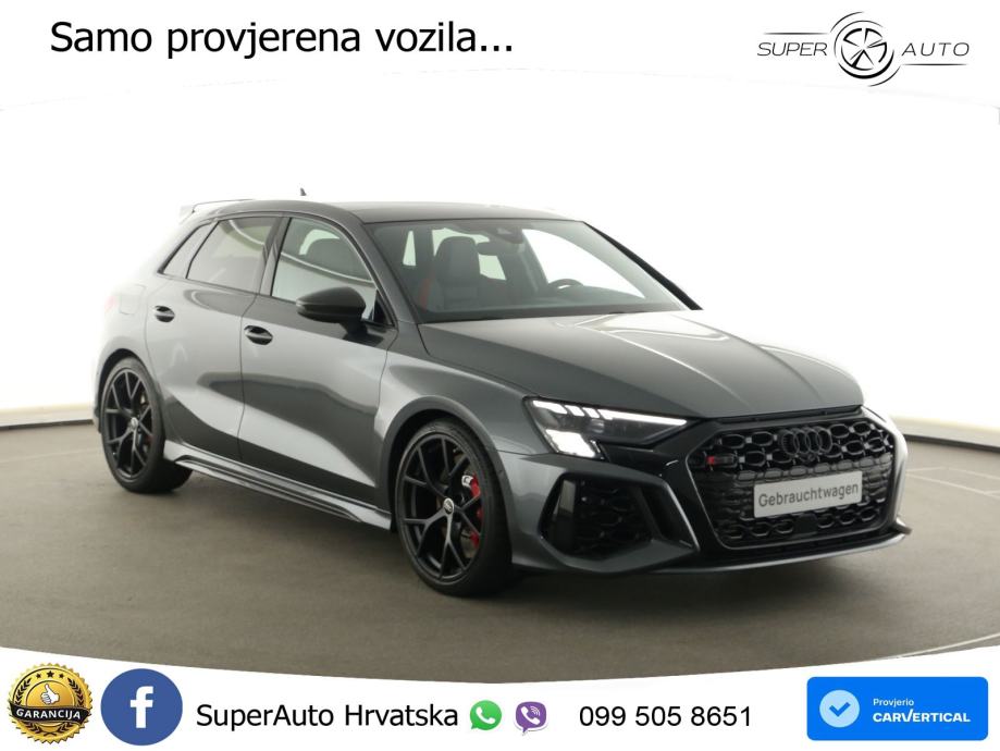 Audi RS3 Sedan 2.5 TFSI (400 KS) quattro S tronic LED+GR SJED+ACC, fotografija 13