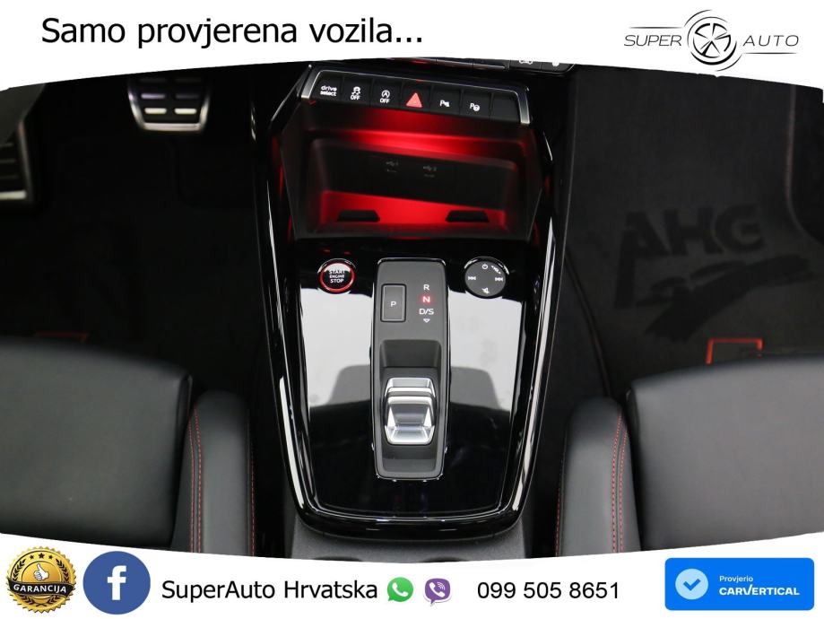 Audi RS3 Sedan 2.5 TFSI (400 KS) quattro S tronic LED+GR SJED+ACC, fotografija 20