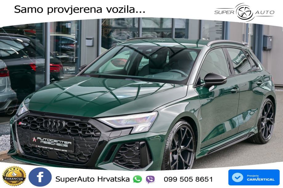 Audi RS3 Sedan 2.5 TFSI (400 KS) quattro S tronic LED+GR SJED+ACC, fotografija 2
