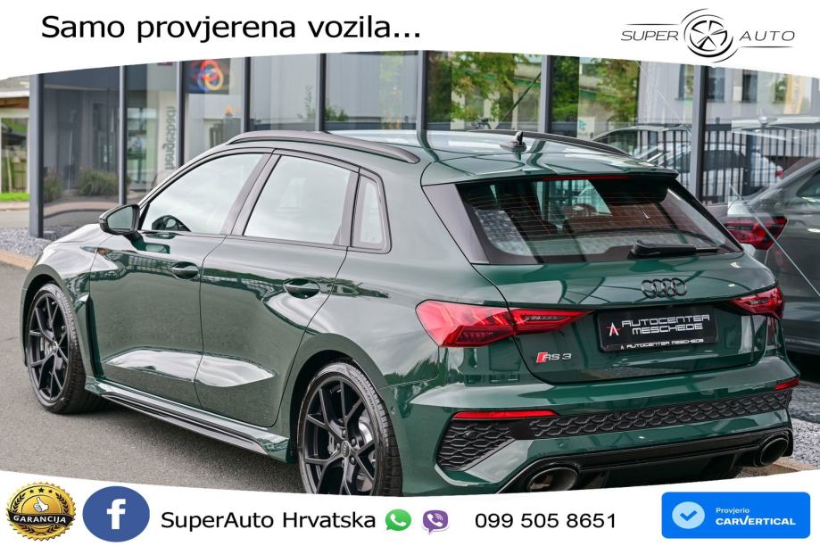 Audi RS3 Sedan 2.5 TFSI (400 KS) quattro S tronic LED+GR SJED+ACC, fotografija 5