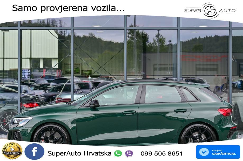 Audi RS3 Sedan 2.5 TFSI (400 KS) quattro S tronic LED+GR SJED+ACC, fotografija 6
