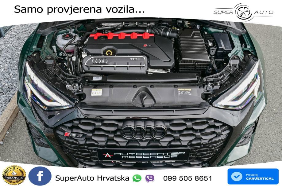 Audi RS3 Sedan 2.5 TFSI (400 KS) quattro S tronic LED+GR SJED+ACC, fotografija 7