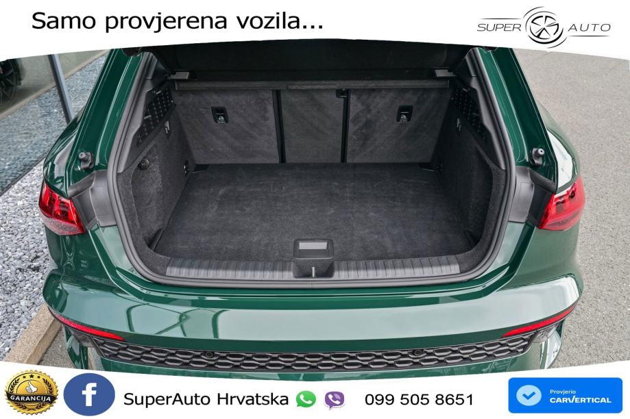 Audi RS3 Sedan 2.5 TFSI (400 KS) quattro S tronic LED+GR SJED+ACC, fotografija 8