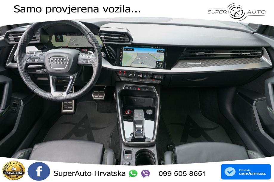 Audi RS3 Sedan 2.5 TFSI (400 KS) quattro S tronic LED+GR SJED+ACC, fotografija 10