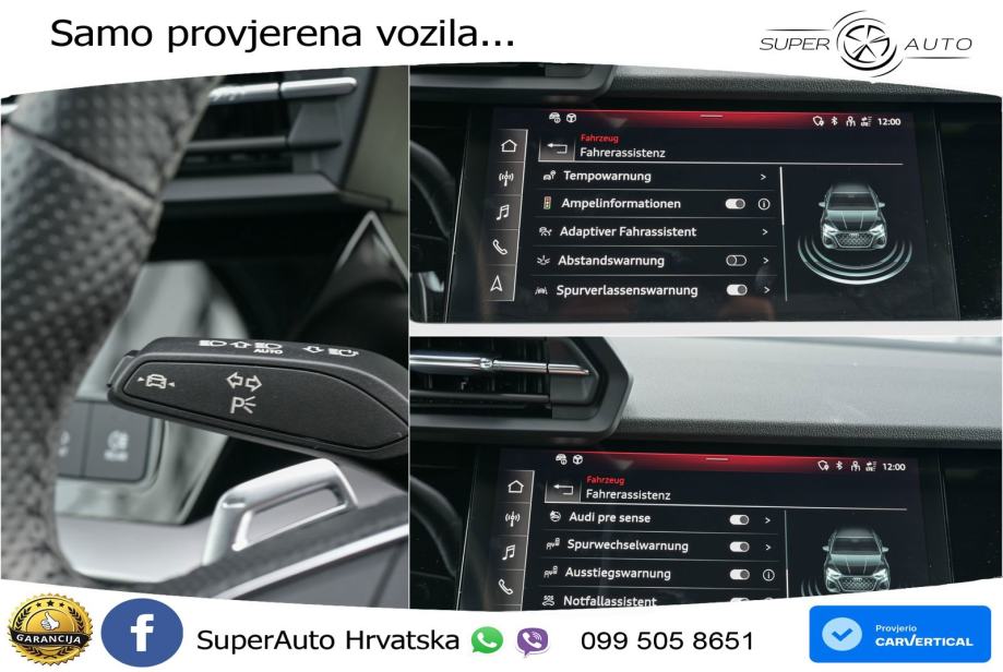 Audi RS3 Sedan 2.5 TFSI (400 KS) quattro S tronic LED+GR SJED+ACC, fotografija 19