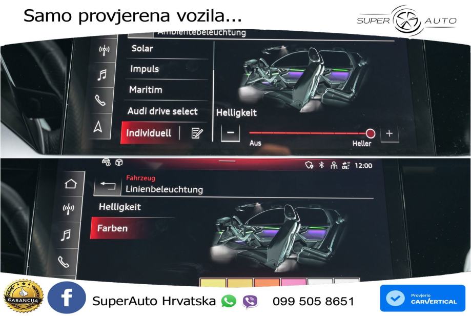 Audi RS3 Sedan 2.5 TFSI (400 KS) quattro S tronic LED+GR SJED+ACC, fotografija 20