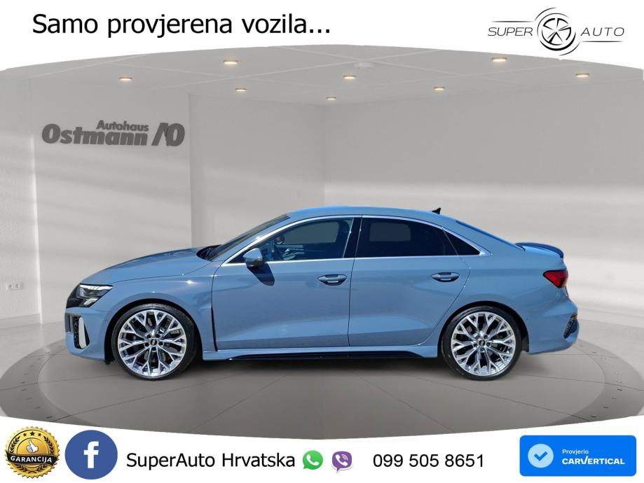 Audi RS3 Sedan 2.5 TFSI (400 KS) quattro S tronic LED+GR SJED+ACC, fotografija 2