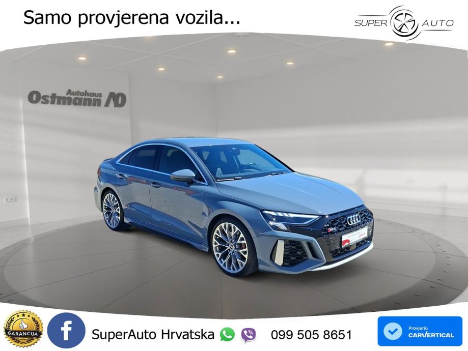 Audi RS3 Sedan 2.5 TFSI (400 KS) quattro S tronic LED+GR SJED+ACC, fotografija 5