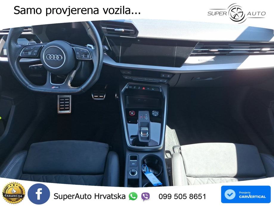 Audi RS3 Sedan 2.5 TFSI (400 KS) quattro S tronic LED+GR SJED+ACC, fotografija 9