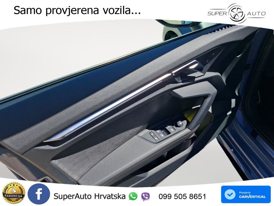 Audi RS3 Sedan 2.5 TFSI (400 KS) quattro S tronic LED+GR SJED+ACC, fotografija 14