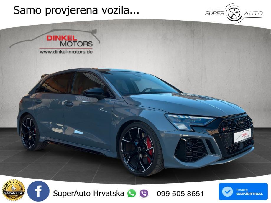 Audi RS3 Sedan 2.5 TFSI (400 KS) quattro S tronic LED+GR SJED+ACC, fotografija 2