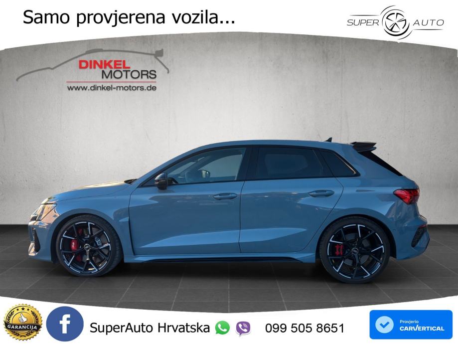 Audi RS3 Sedan 2.5 TFSI (400 KS) quattro S tronic LED+GR SJED+ACC, fotografija 6