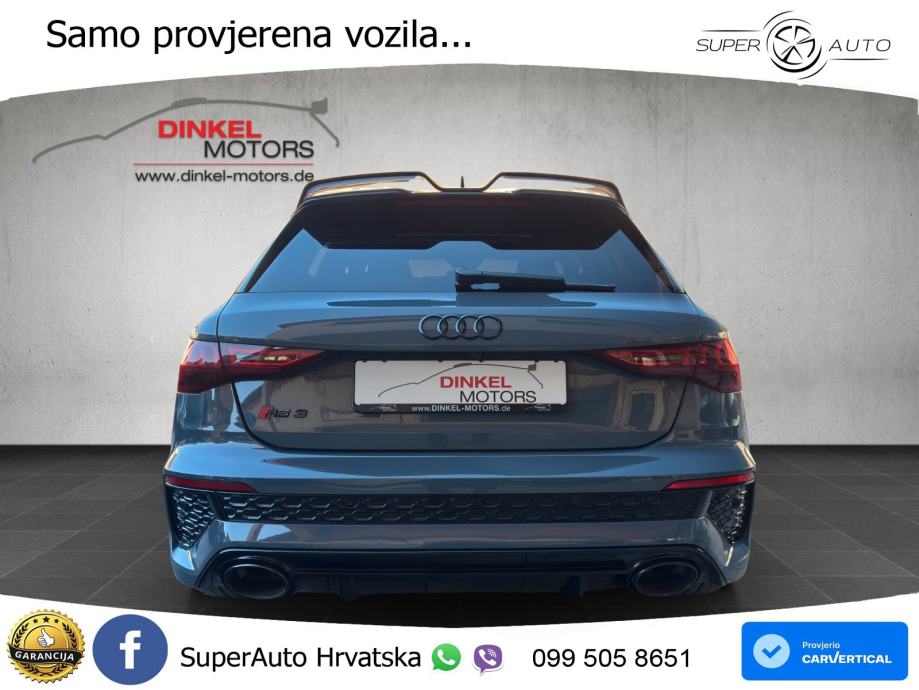Audi RS3 Sedan 2.5 TFSI (400 KS) quattro S tronic LED+GR SJED+ACC, fotografija 8
