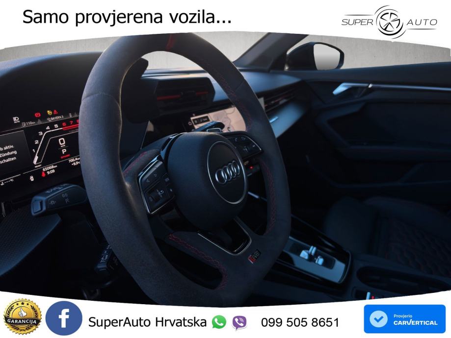 Audi RS3 Sedan 2.5 TFSI (400 KS) quattro S tronic LED+GR SJED+ACC, fotografija 19