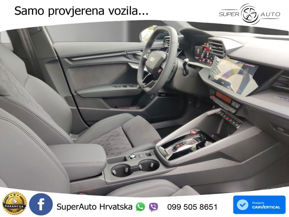 Audi RS3 Sedan 2.5 TFSI (400 KS) quattro S tronic LED+GR SJED+ACC, fotografija 9