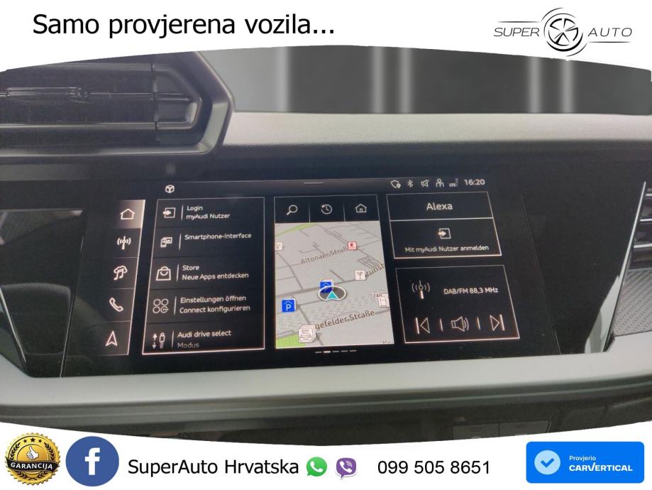 Audi RS3 Sedan 2.5 TFSI (400 KS) quattro S tronic LED+GR SJED+ACC, fotografija 13