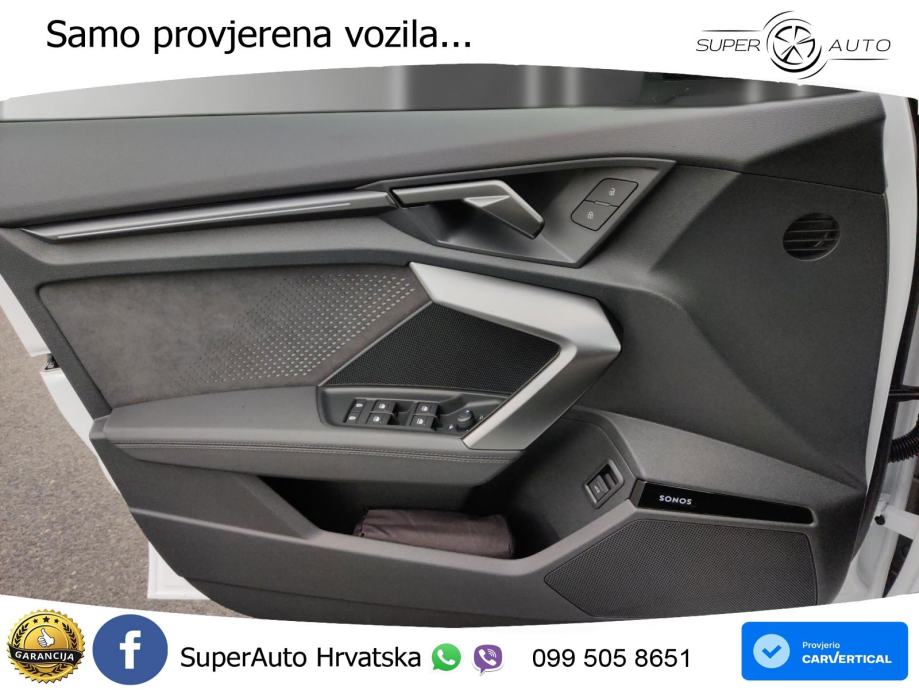 Audi RS3 Sedan 2.5 TFSI (400 KS) quattro S tronic LED+GR SJED+ACC, fotografija 16