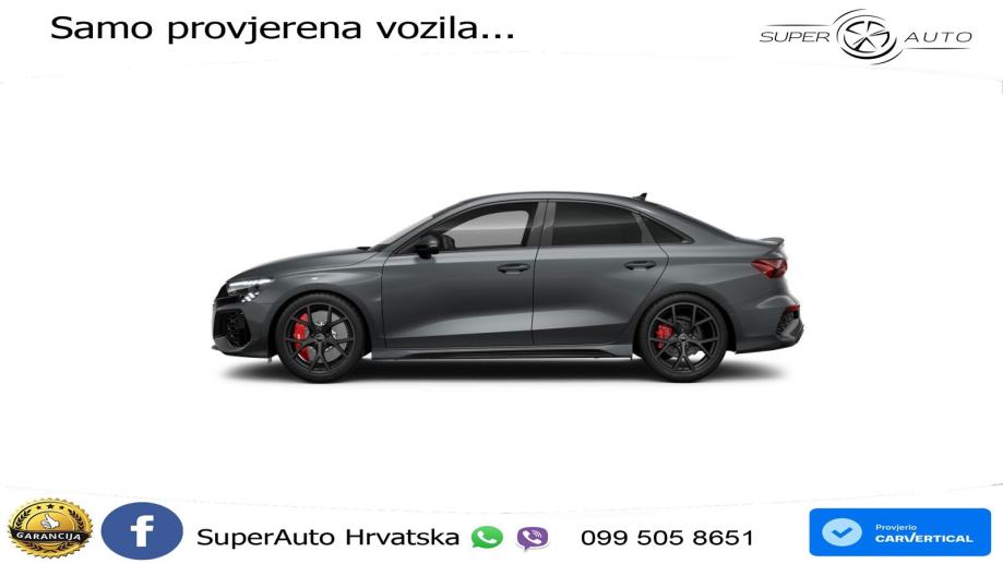 Audi RS3 Sedan 2.5 TFSI (400 KS) quattro S tronic LED+GR SJED+ACC, fotografija 6