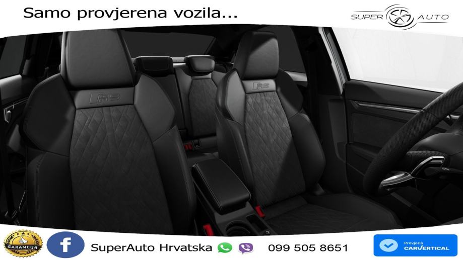 Audi RS3 Sedan 2.5 TFSI (400 KS) quattro S tronic LED+GR SJED+ACC, fotografija 7