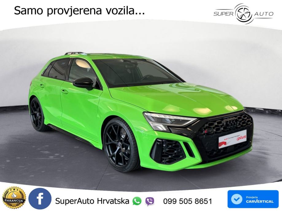 Audi RS3 Sedan 2.5 TFSI (400 KS) quattro S tronic LED+GR SJED+ACC, fotografija 5