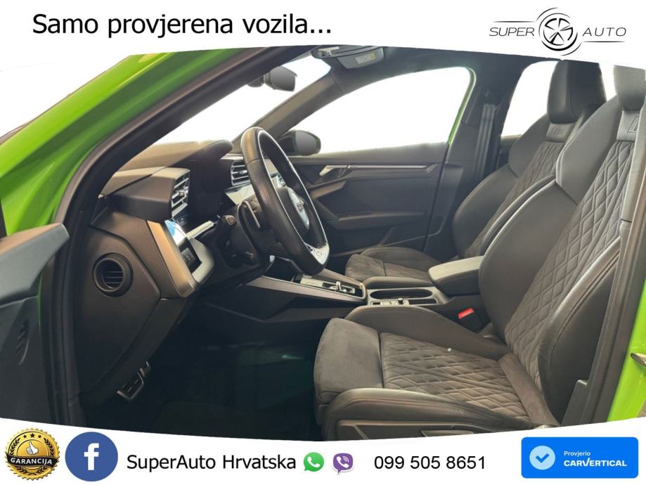 Audi RS3 Sedan 2.5 TFSI (400 KS) quattro S tronic LED+GR SJED+ACC, fotografija 7
