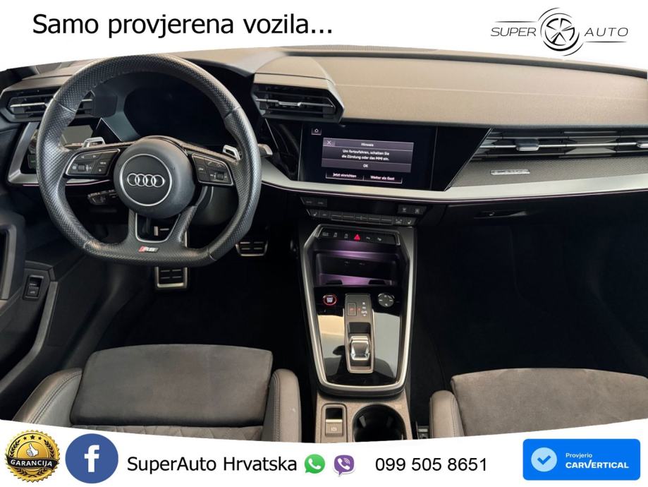 Audi RS3 Sedan 2.5 TFSI (400 KS) quattro S tronic LED+GR SJED+ACC, fotografija 8