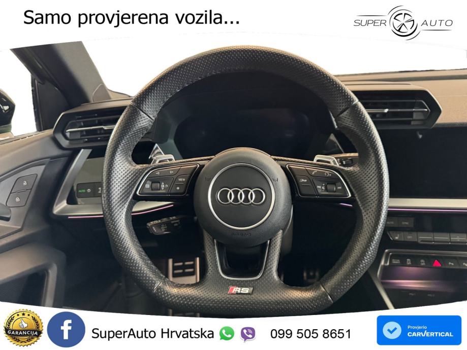 Audi RS3 Sedan 2.5 TFSI (400 KS) quattro S tronic LED+GR SJED+ACC, fotografija 10