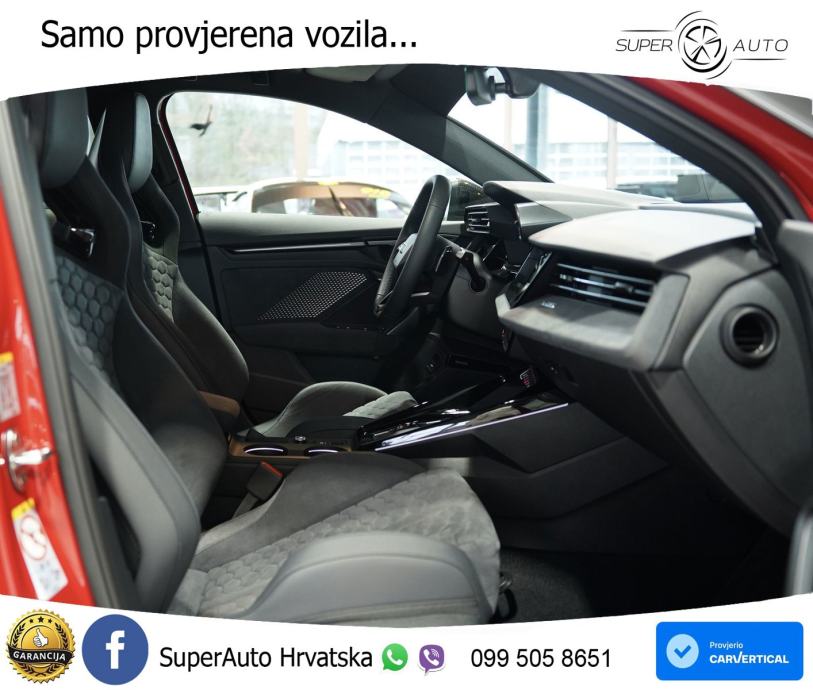 Audi RS3 Sedan 2.5 TFSI (400 KS) quattro S tronic, fotografija 19