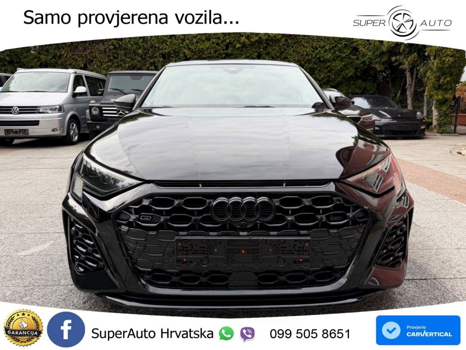 Audi RS3 Sportback 2.5 TFSI (400 KS) quattro S tronic LED+GR SJED+ACC, fotografija 2